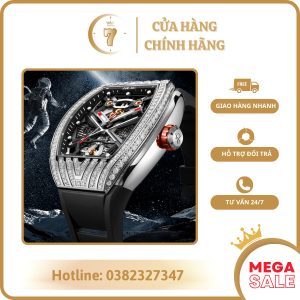 Đồng hồ Nam mặt vuông chính hãng