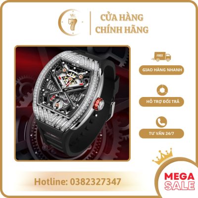 Cách chọn mua đồng hồ Nam mặt vuông chính hãng