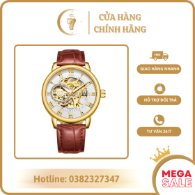 Đồng hồ nam dây da cao cấp